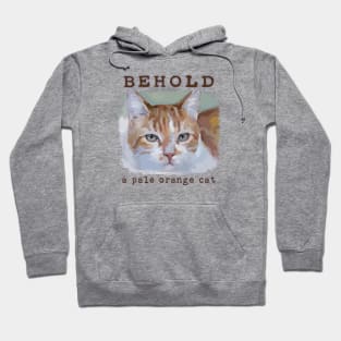 Behold, a Pale Orange Cat Hoodie